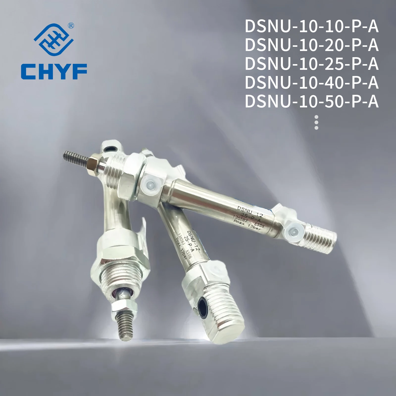 Festo Pneumatic Components Round Cylinder DSNU Series DSNU-8-10-25-40-50-80-100