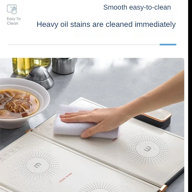 Morfy Keuken Elektrische Voedselwarmer Opvouwbare Warmhoudplaat Houden Voedsel Warm Multifunctionele Isolatieplaat Verwarmend Touchscreen 220V