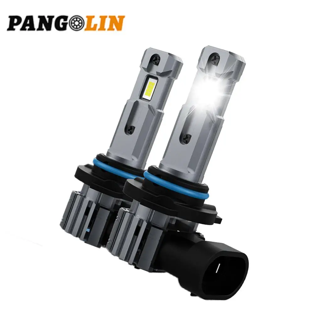 

2 шт. 9006 светодиодные лампы для фар 500% яркие беспроводные лампы для фар мини-лампы для фар безвентиляторный комплект автомобильных ламп галогенные автозапчасти