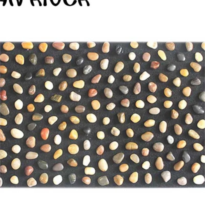 وسادة تدليك القدم من الحصى للمشي في المنزل، بطانية باديكير باي مايسي، طريق الحصى الحجري يشير إلى مدلك المشبك للرجال والنساء #2