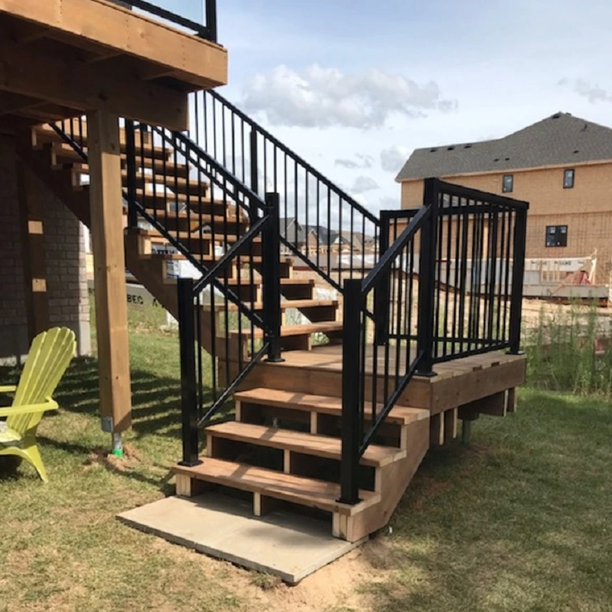 التخصيص ACE Picket الدرابزين الألومنيوم مقذوف درابزين الألومنيوم شرفة درابزين للخارجية