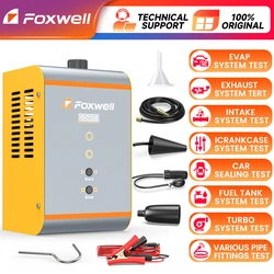 FOXWELL SD201 12V Car Smoke Leak EVAP Smoke Leak Tester Machine Vacuum Fuel Pipe Oil Leakage Detector Auto Diagnostic Tools