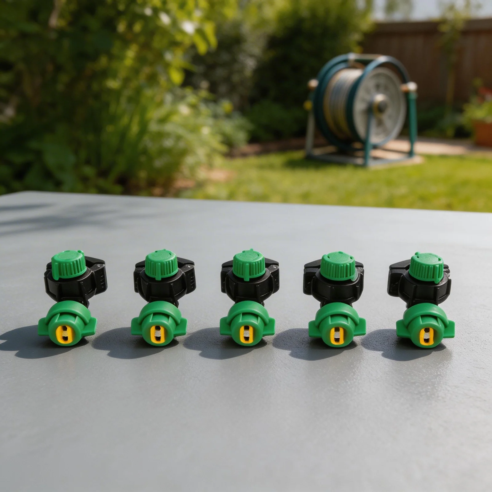 Precision Agricultural Nozzle Kit 10 Pack for Tractor Sprayers with 9.8mm Aperture and 21 22mm Mounting Support Fit