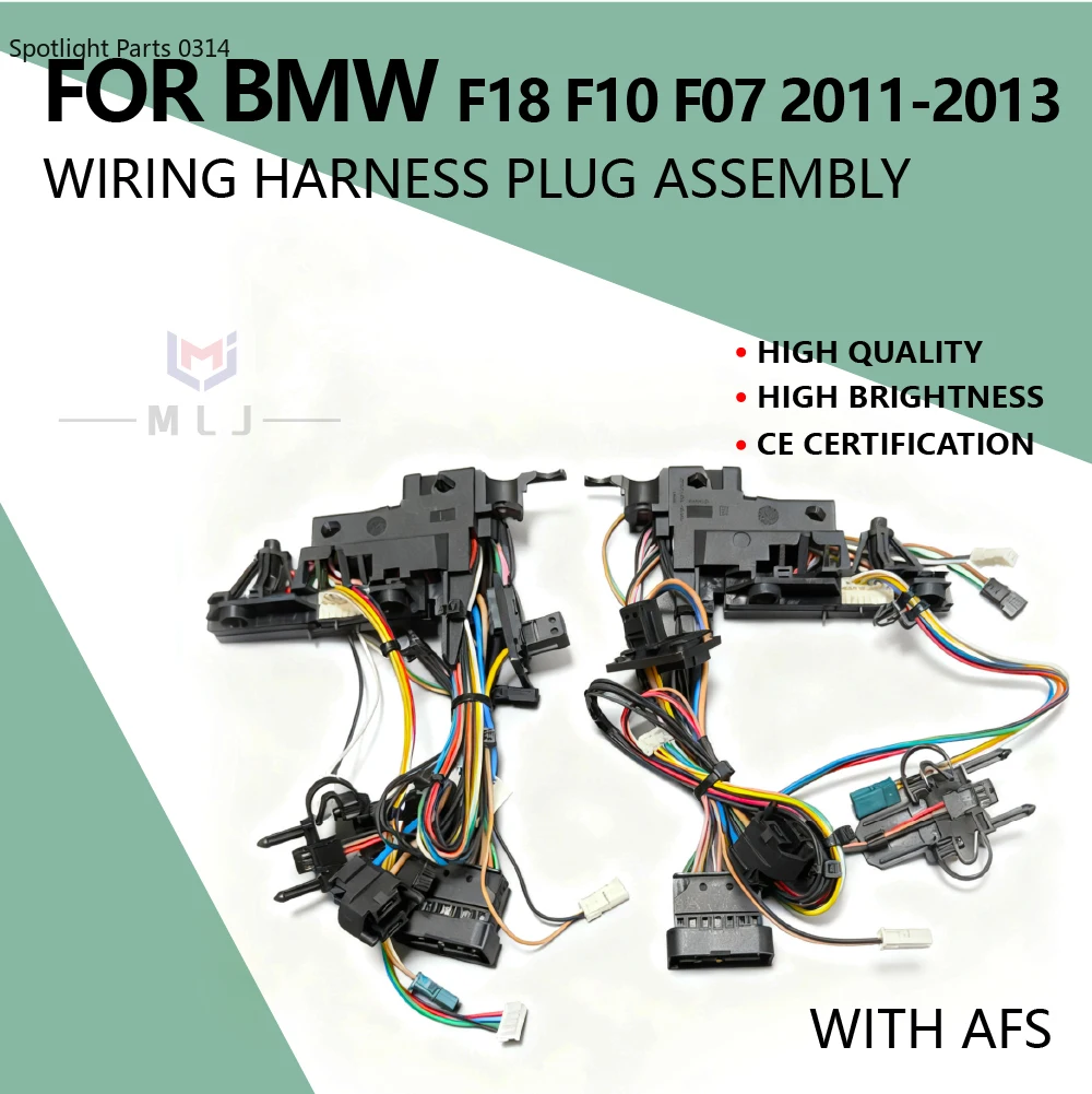 

For BMW 5 Series GT F10 F18 F07 2011-2013 with AFS Headlight Internal Wire Harness Plug Wiring Harness Assembly Car Accessories