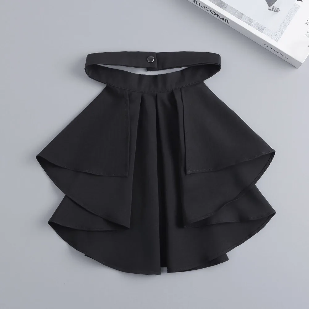 Detachable Renaissance Collar Elegant Layered Elizabethan Neck Ruff Victorian Costume Opera Ruffled Collar