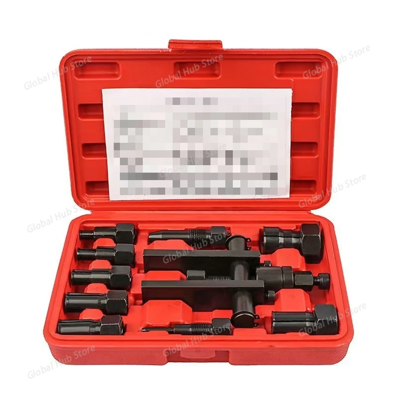

Practical Bearing Puller Motorcycle Internal Bearing Removal Tool Puller with Box Motorcycle Internal Bearing Puller Kits 10PCS