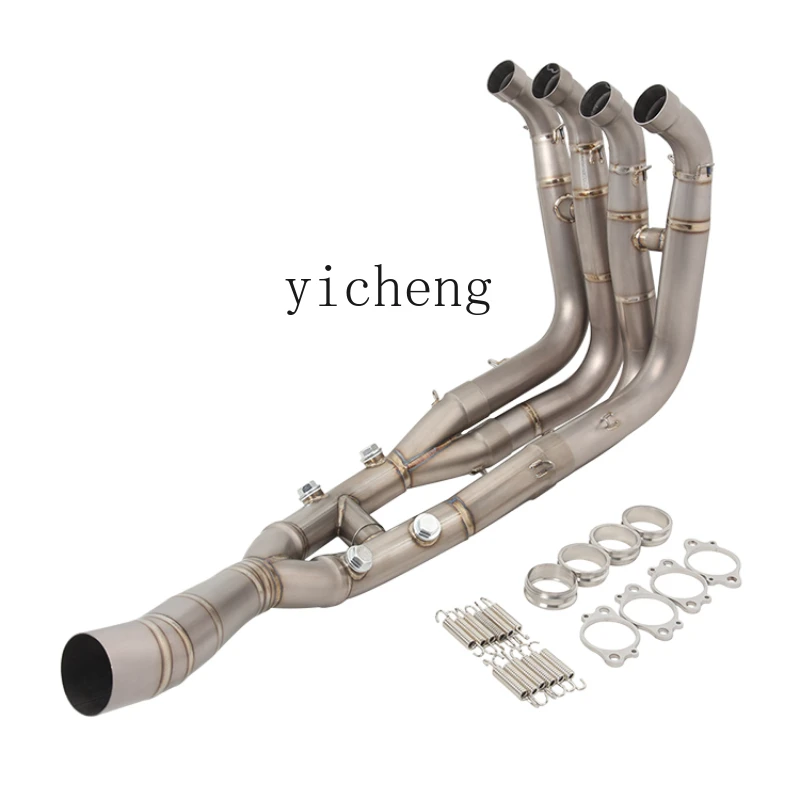 

ZC is suitable for motorcycle sports car S1000RR titanium alloy front S1000R modified exhaust pipe