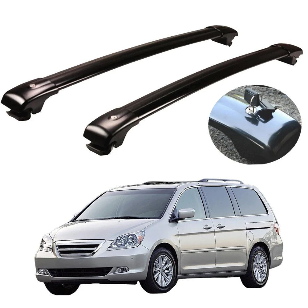

VULIXYUAN 2PCs Crossbars Cross bars Roof Racks Fits for Honda Odyssey 2005-2010 with roof rails