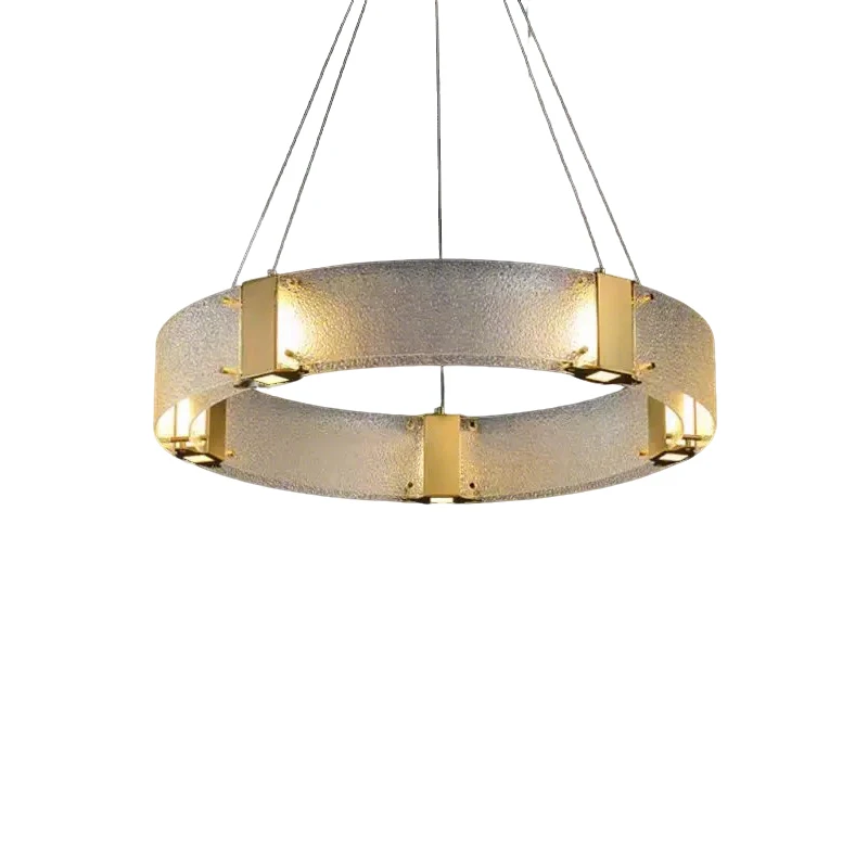 

Стеклянные потолочные люстры, новинка, Подвесная лампа в стиле постмодерн, Роскошная золотая Подвесная лампа для гостиной, украшение для дома, осветительный прибор
