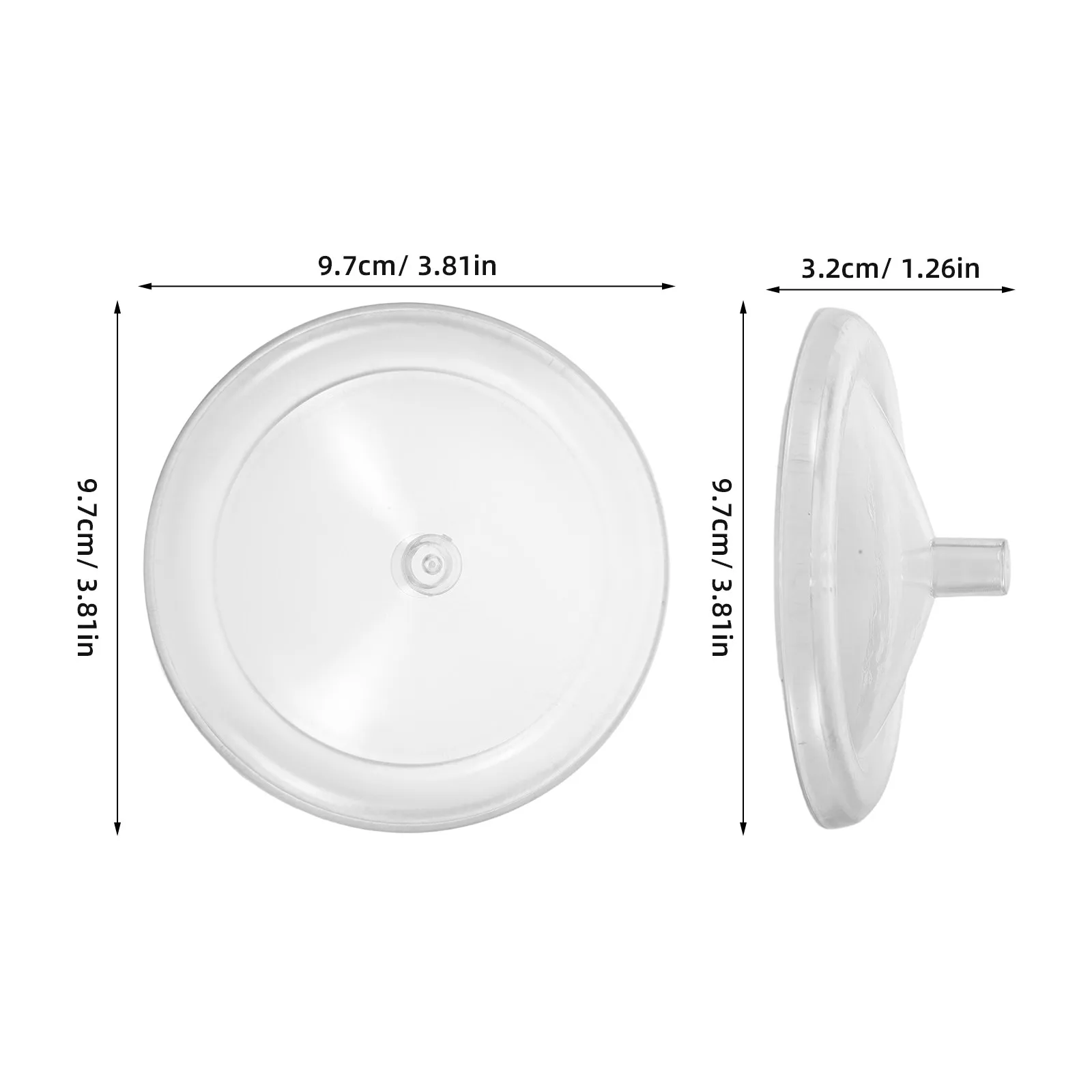3Pcs Anti-Dust Cup Covers Stackable Clear Reusable Plastic Lids Spill Resistant Dustproof Universal Fit for Coffee Tea Mug