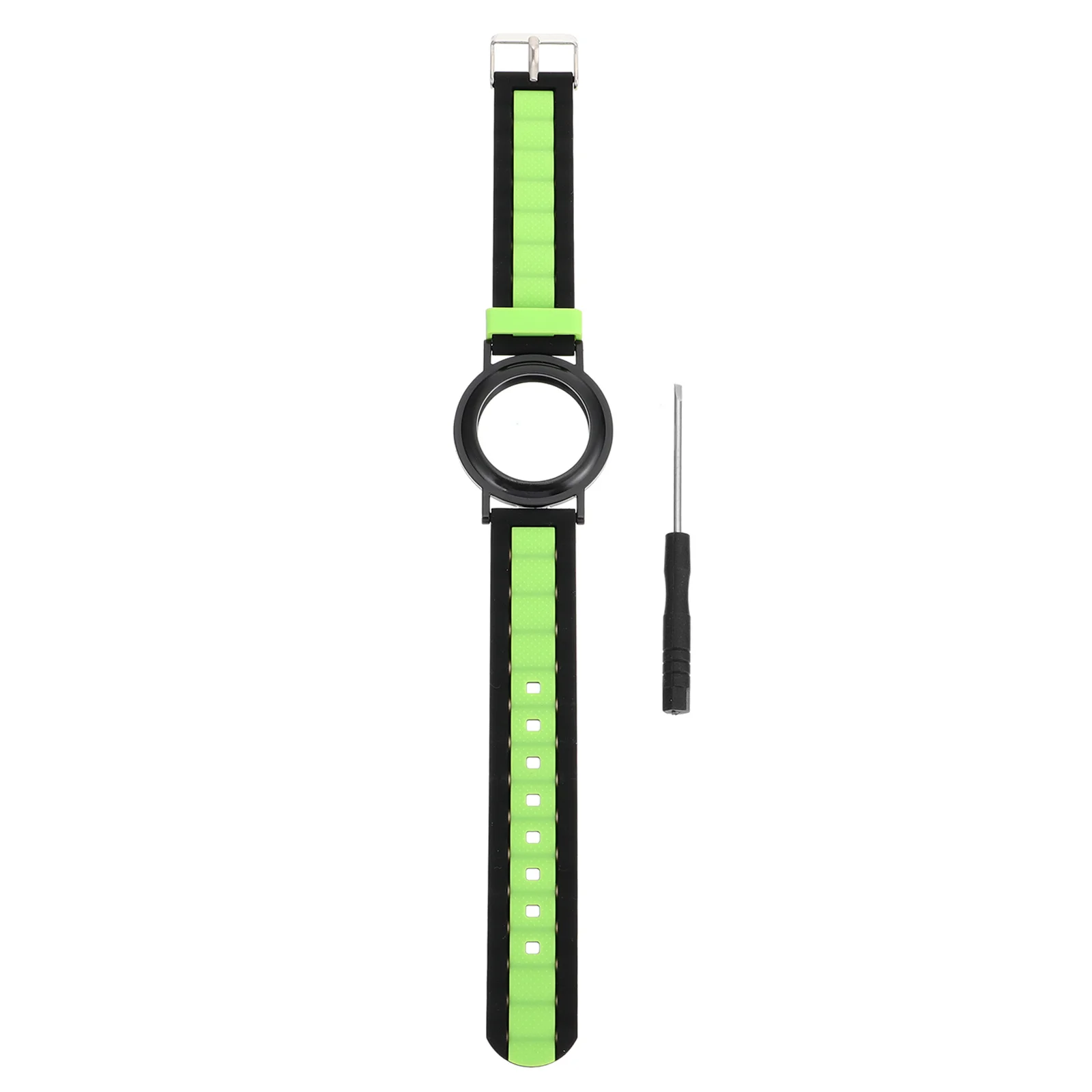 

Silicone Watch Band Sweat-Proof Scratch-Resistant Soft Skin-Friendly Protector For Tracking Wristband Case Cover