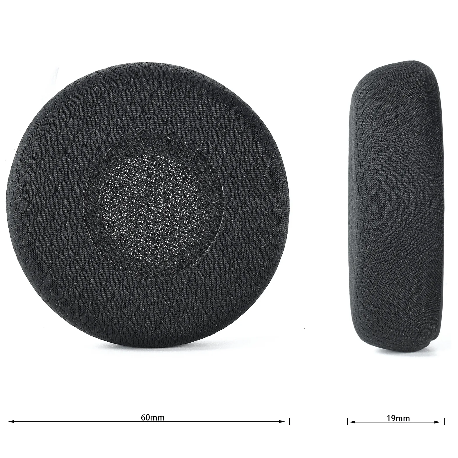 Replacement Breathable football net Ear Pads Cover Earpads For Jabra evolve 20 20se 30 30II 40 65 65+ Headset Repair Parts ，