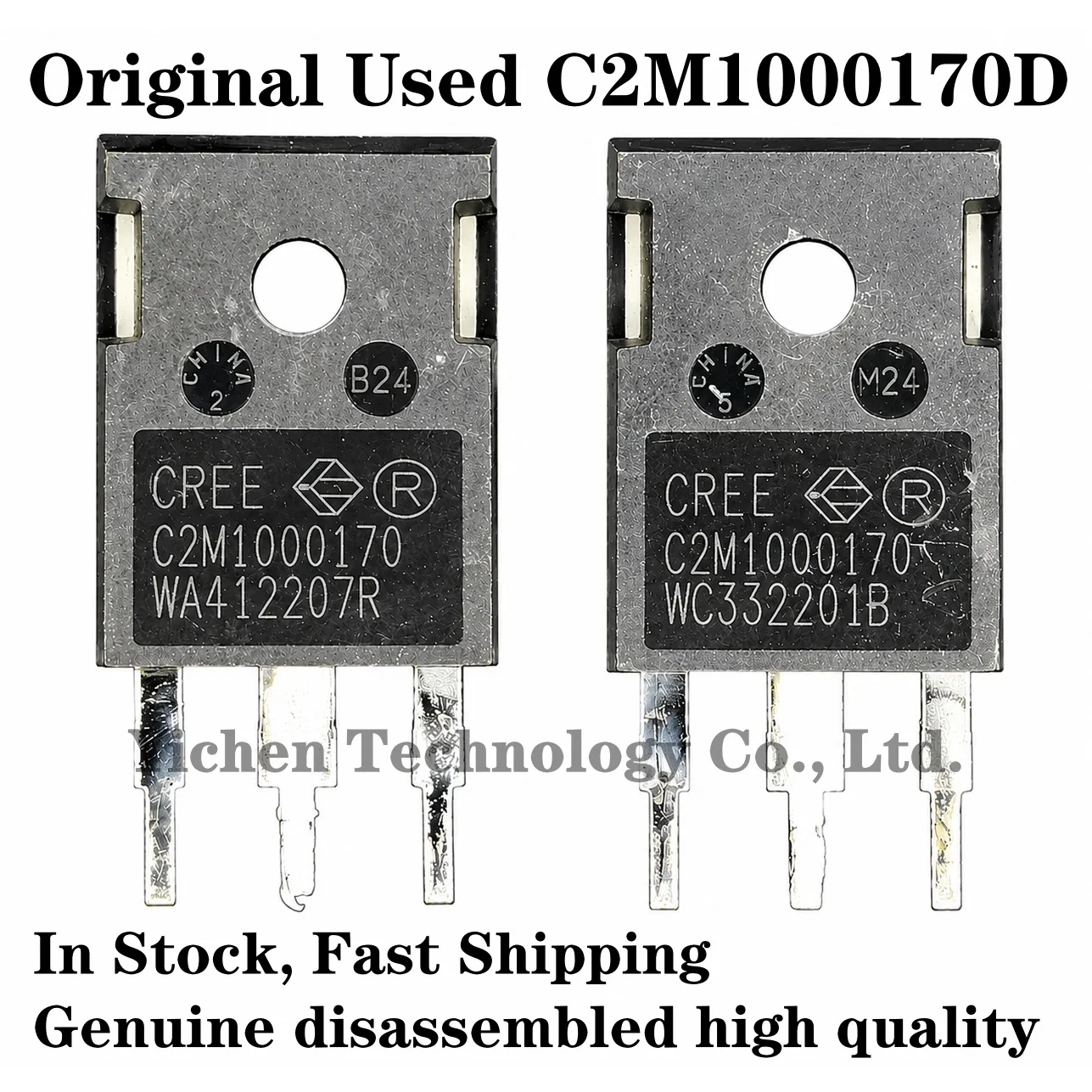 5-10PCS Genuine Used Transistor C2M1000170D C2M1000170 TO-247 In Stock Original