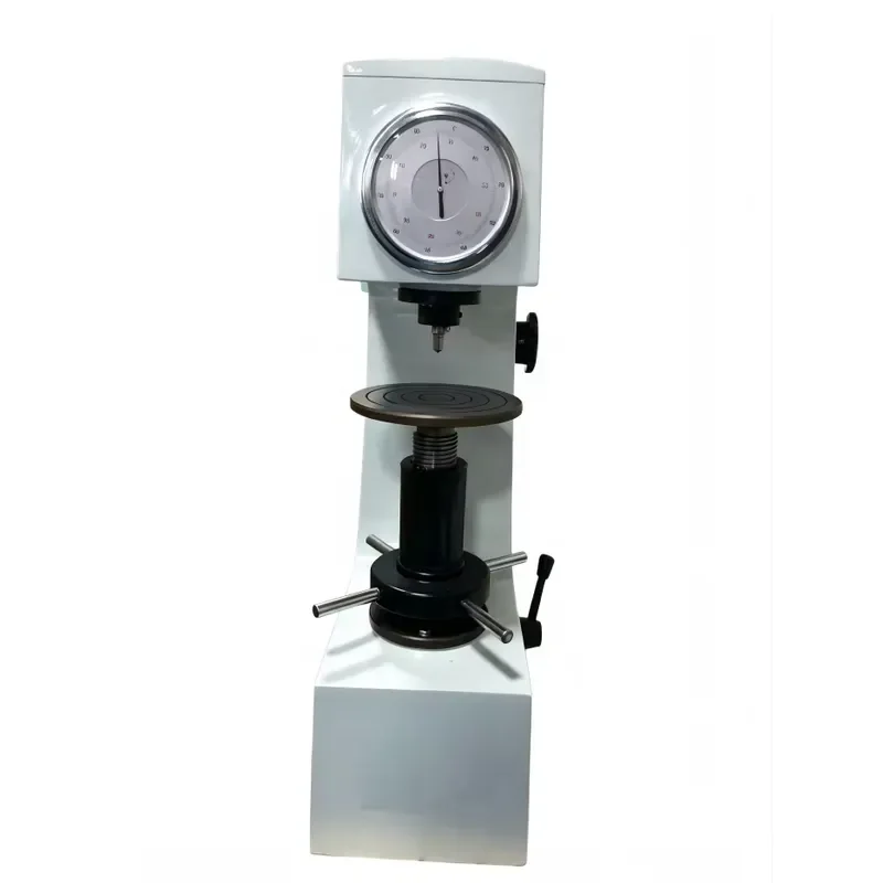 Hardness Tester Analog Digital Display Metal Hardness Testing Machine 1 Year High Accuracy 0.5% for Laboratory Use