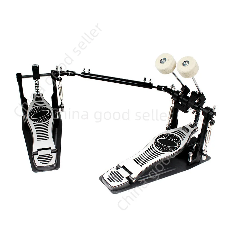 Drum Set Double Step Hammer Pedal Double Chain Cam Double Pedal Accessories Jazz Drum Step Hammer Kick Drum Practitioner