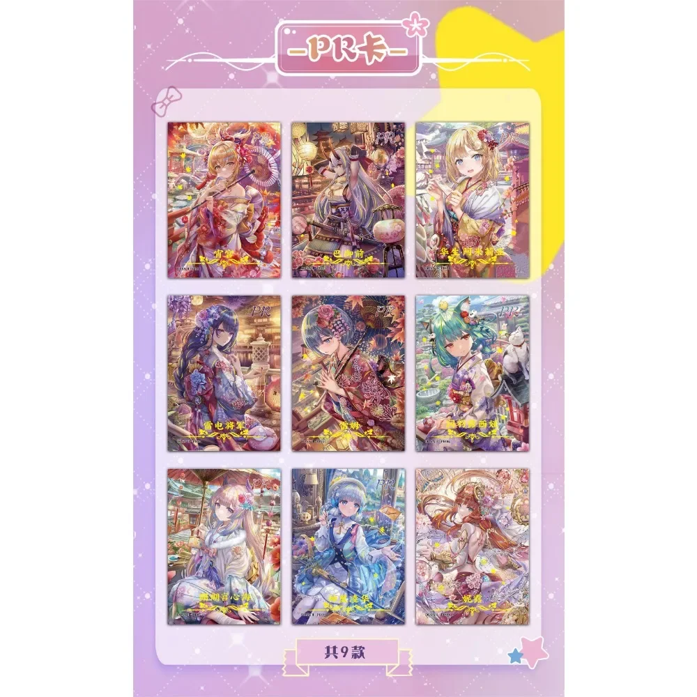 Goddess Story Card Collection Turin Girls 2 Anime Game Characters Swimsuit Feast Booster Box Children Game Toys And Hobbies Gift