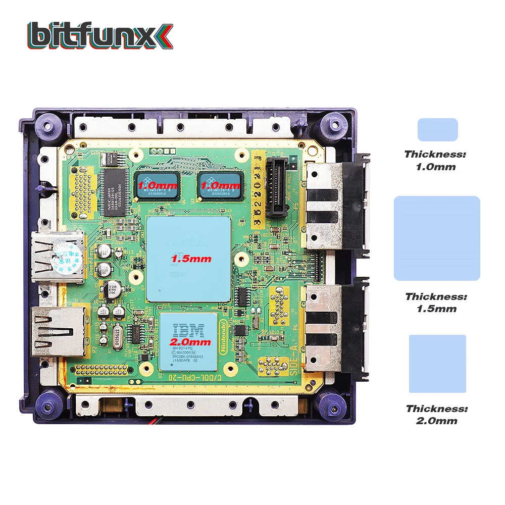 Gamecube SD2SP2 SD 카드 어댑터, 라즈베리 파이 피코 보드 Picoboot IPL 교체 Modchip