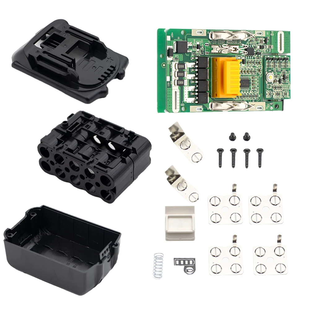 

BL1830 BL1850 Li-Ion Battery Case Charging Circuit Board Replacement For 18V 3.0Ah Battery Power Tools Plastic Shell Set