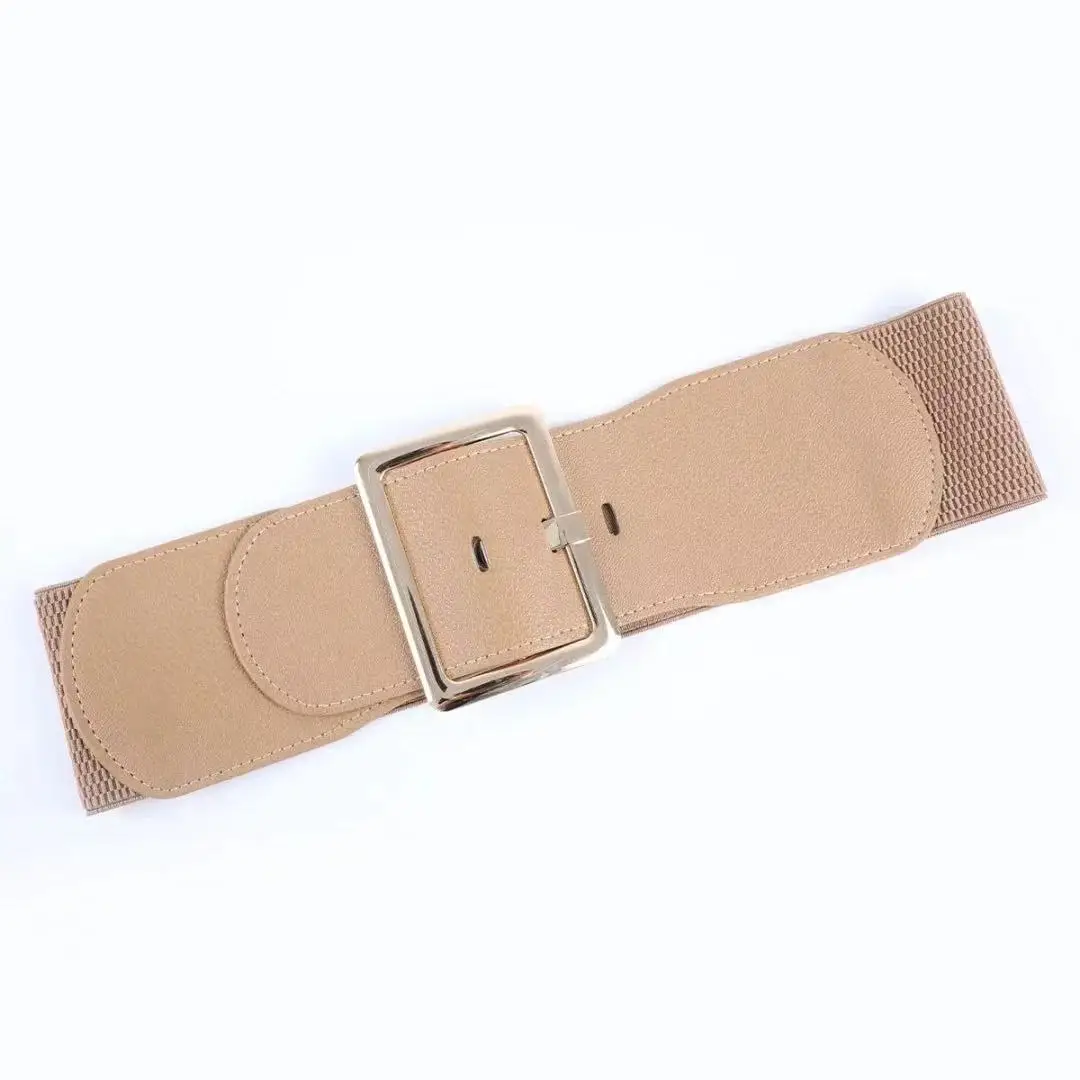 Women Fashion Beige Knitting Belt Hot Sale