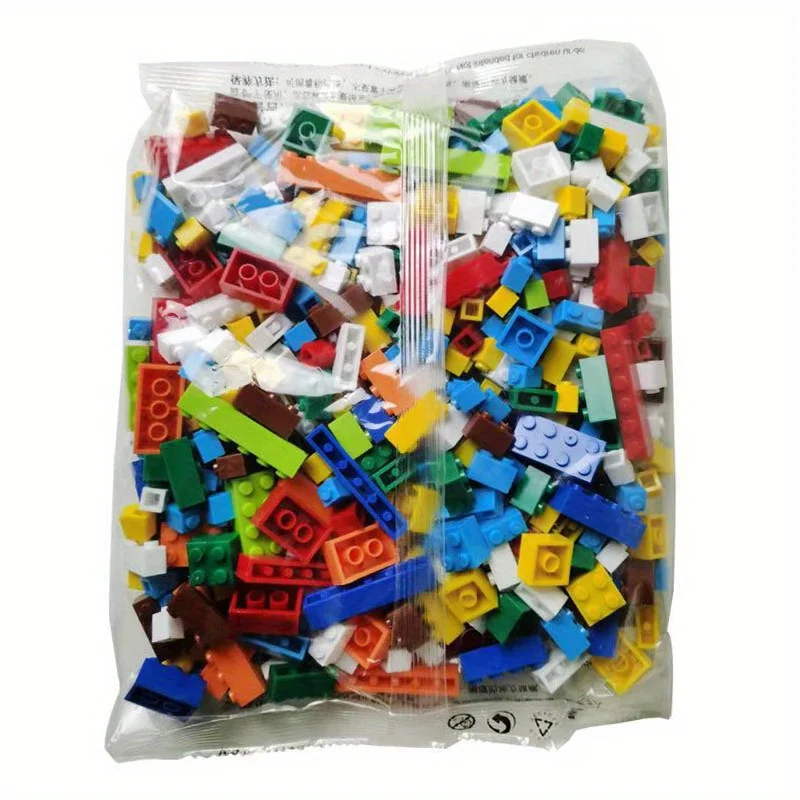 10pcs DIY Creative Building Blocks Bulk Sets City Classic Blocks Assembly Educational Toys For Children Christmas Gift