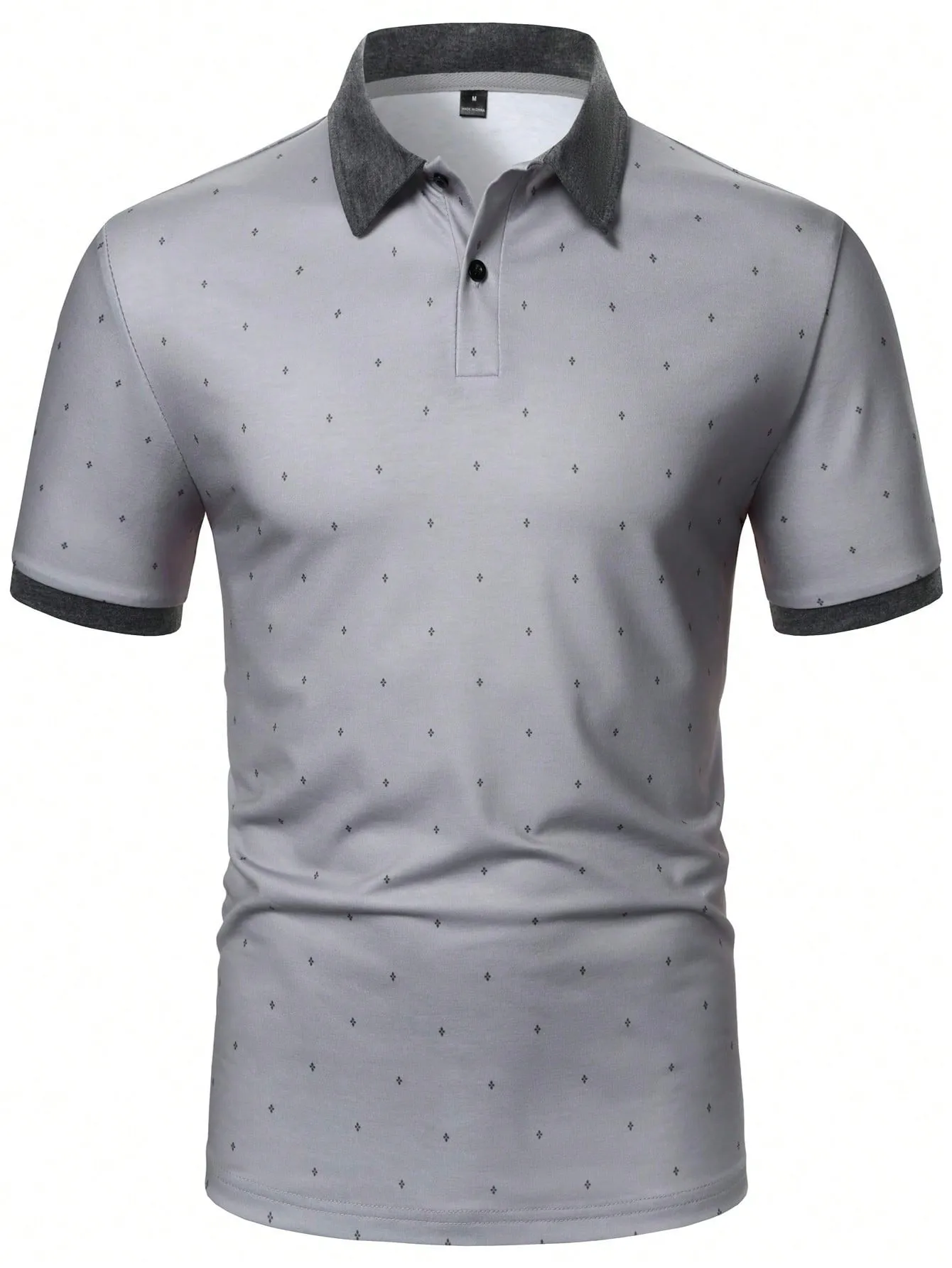 2026 Summer New Style Men's Short-Sleeved Polo Shirt With 3D Pattern Printing - Street Casual Fashion Style T Shirt Men