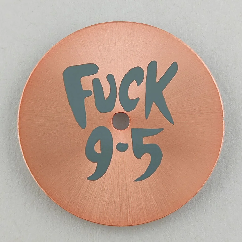 28.5mm logo free dial NH35NH36 dial suitable for NH series 35A36 movement customizable logo dial