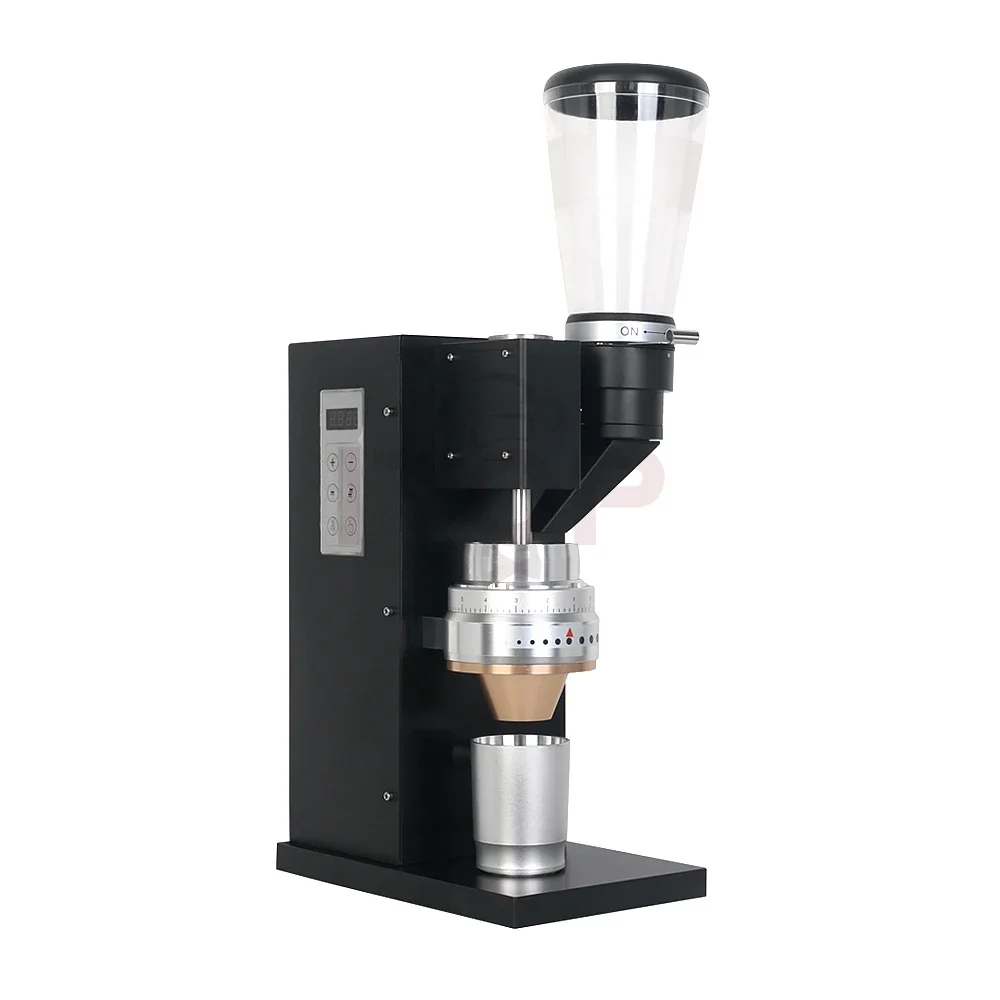 

Automatic Coffee Grinder 350g Hopper Capacity Anti-jumping Bean Adjustable Thickness Cafe Grinding Machine Commercial Home Use