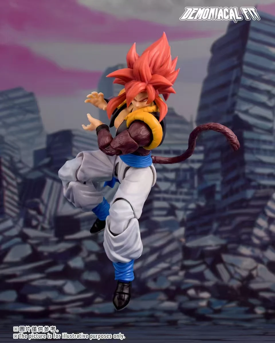 Demoniacal Fit Dragon Ball SHF GT Super Saiyan SSJ4 Gogeta Anime