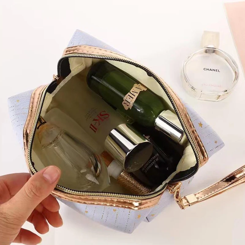 

Fashion Women's Cosmetic Bag Beauty Makeup Organizer Pouch Travel Wash Make Up Case Toiletry Organizer Bag