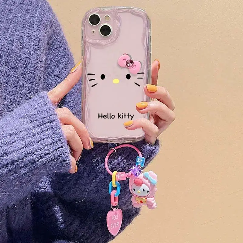 Hello Kitty Case For Samsung Galaxy A06 A05 A05S A53 A33 A52 A72 A73 A13 A12 A31 A51 A71 A04E A04 A50 A30 A03 Core A21S A22 A23