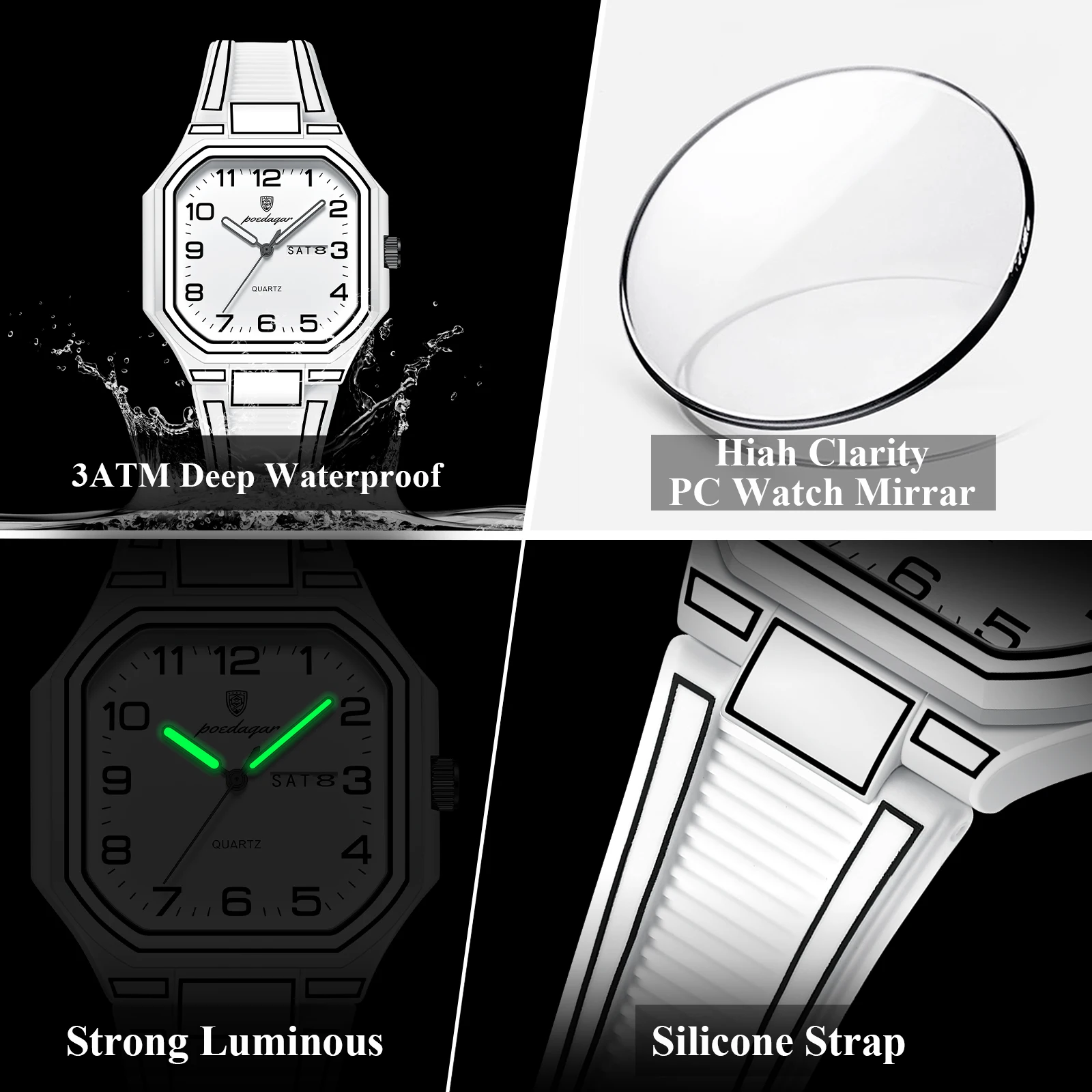 POEDAGAR Orologi da Uomo di Al - Men'S Fashion Magazine recensione e prezzo