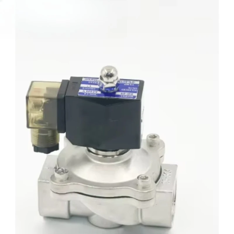 

12 В 24 В 1 дюйм 2 дюйма электромагнитный клапан из нержавеющей стали для воды и газа