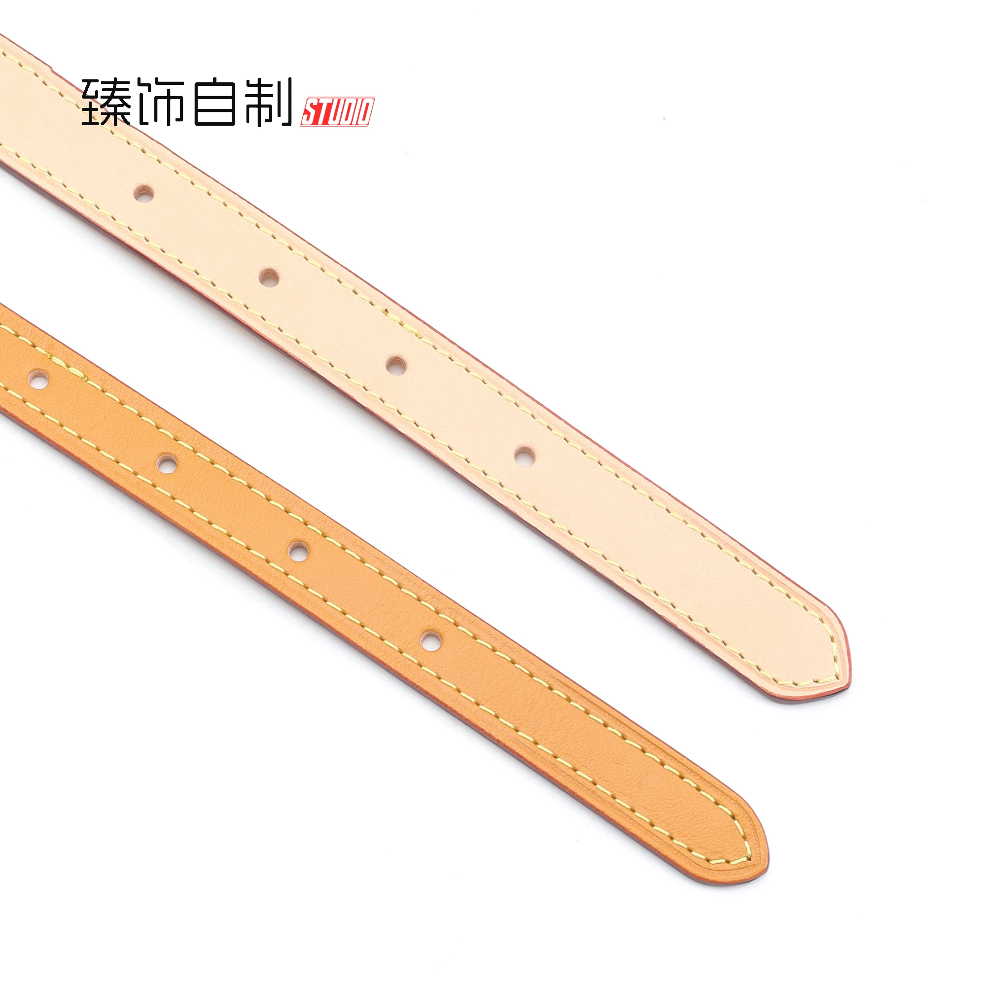 Used to water bucket bag hand-held armpit ba  strap repair replacement shoulder strap replacement beeswax colored skin