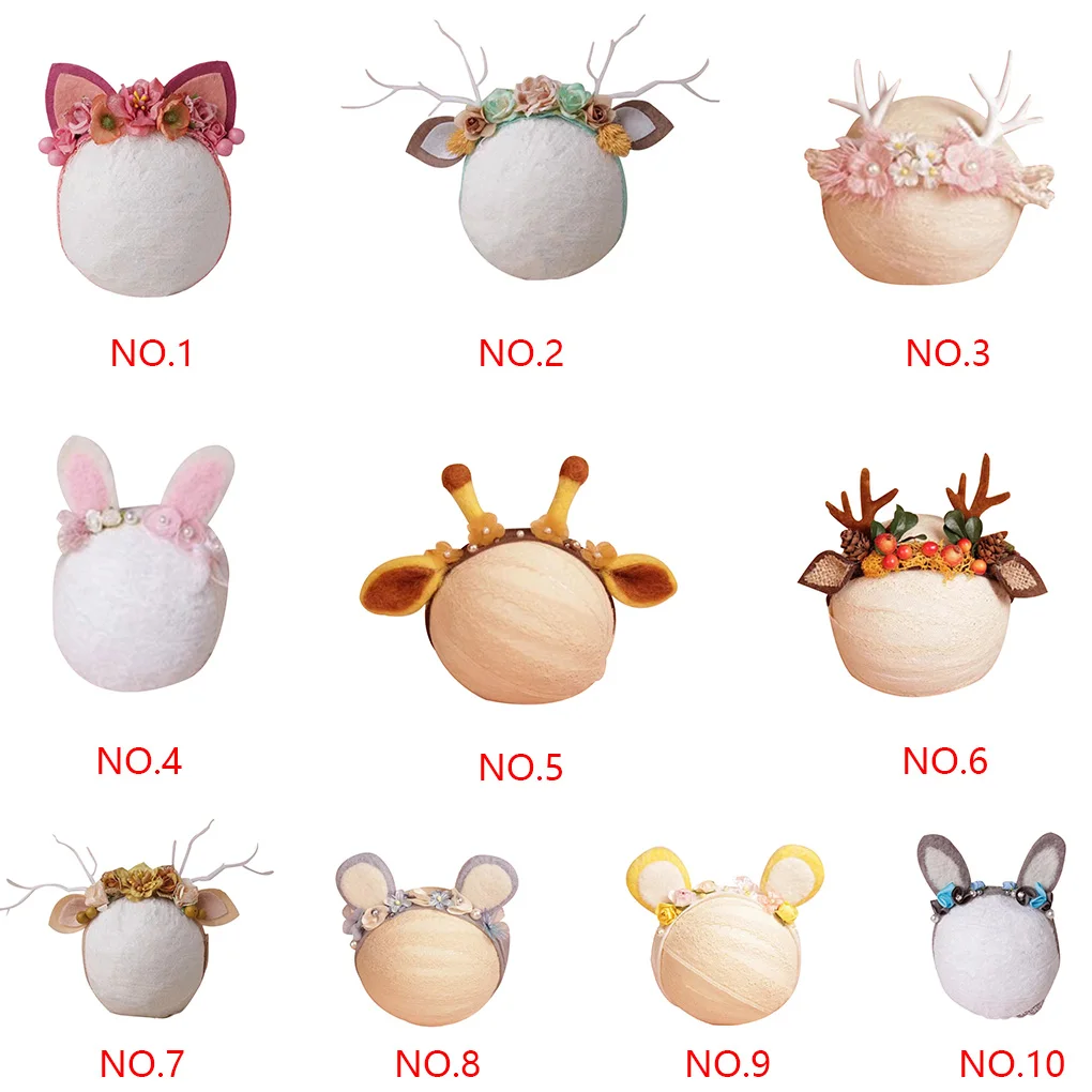 

Аксессуары для волос для новорожденных, реквизит для фотосессии для девочек, детские повязки на голову с цветами, реквизит для фотосессии для младенцев