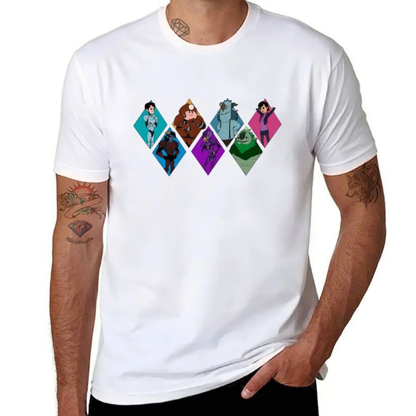 

Trollhunters T-Shirt t shirts for man cotton soft men t shirt cotton 100% t shirts cotton 100% T-shirt