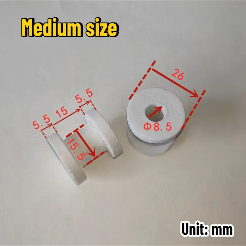 10 шт. фарфоровая стойка с корундовым валом для промышленной печи сопротивления H-образная керамическая стойка