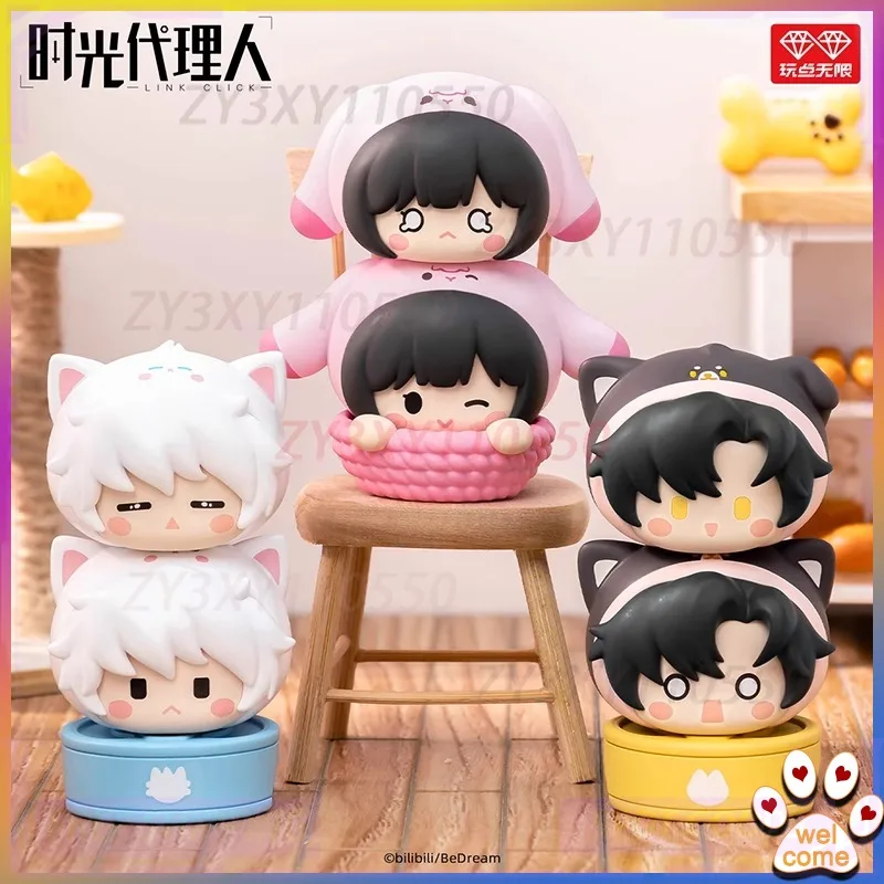 

Серия Time Agent, слепая коробка, складная музыка, милая кукла, серия, модель, коллекция мультфильмов, украшение для дома, товары-сюрприз, подарок