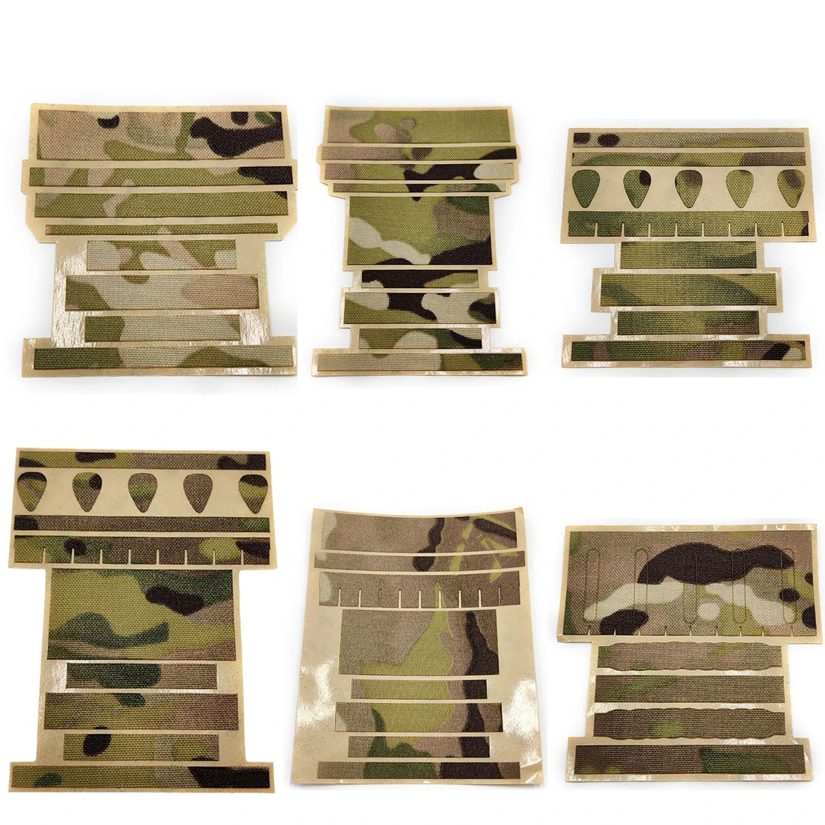 Tactical Flashlight Camouflage Wrap Sticker Fit SF M300B M300V M600B M600V M600DF PLH* 2 Scout Light Perst 4 Wrap Protect