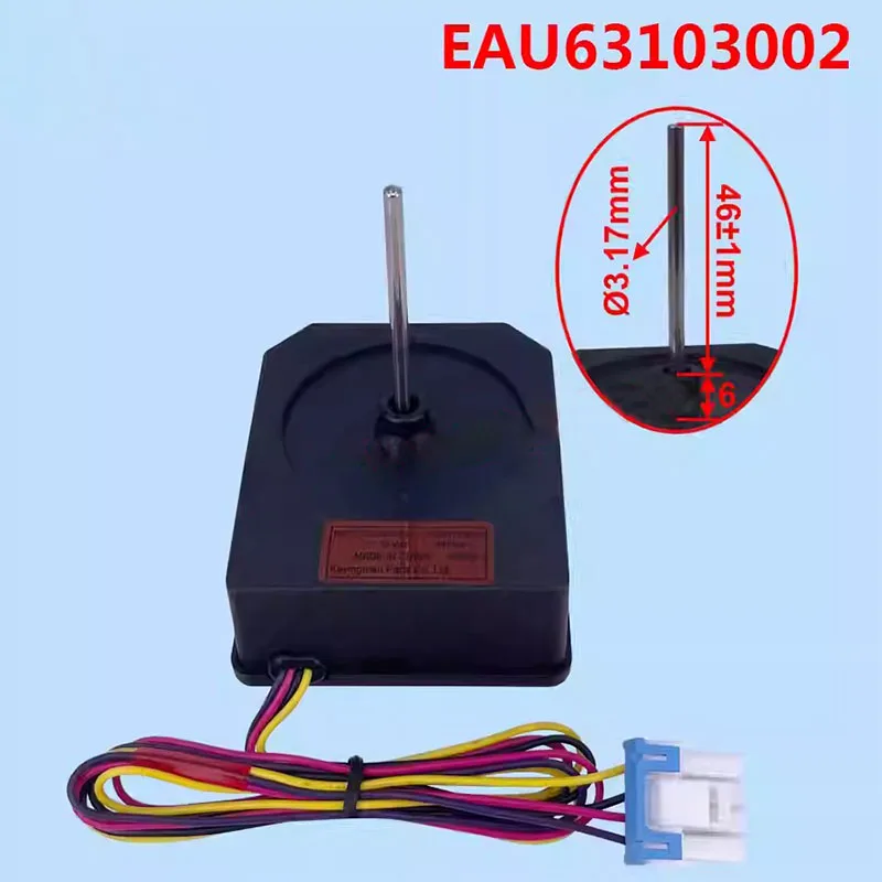 12V DC MOD.RDD056X22 Fan Motor For LG Refrigerator Freezing EAU63103002