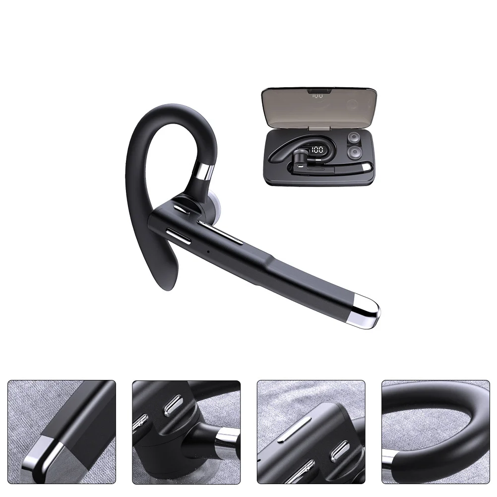 

1Set Wireless Earphones .0 Noise Canceling Sports Headphones Wireless Headset Auto Driving Workout