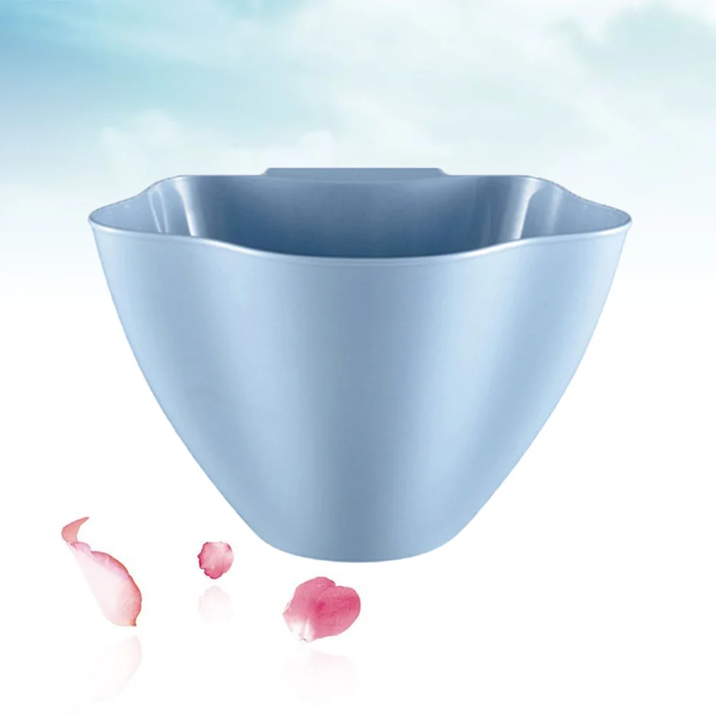 

Nordic Blue Hanging Trash Can Plastic Kitchen Door Back Garbage Storage Box Desktop Wastebasket for Car Travel Home Use