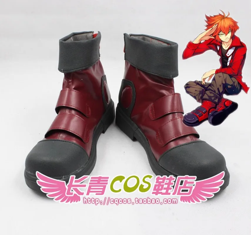 

Ботинки Джейден Яки из Yu-Gi-Oh! Обувь для косплея GX, кожаные сапоги ручной работы для костюмов