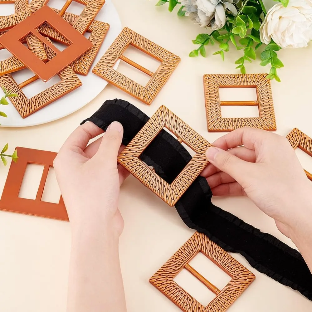 12 قطعة 2.8 بوصة تي شيرت العلاقات كليب الأوشحة البلاستيكية المستديرة مشبك خمر وشاح حريري مشبك الملابس حلقة التفاف حامل تي شيرت مشبك #3