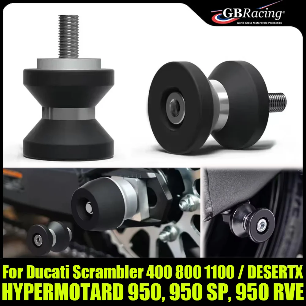 

For Ducati Scrambler 400 800 1100 / DESERTX / HYPERMOTARD 950, 950 SP, 950 RVE Motorcycle Accessories Swingarm Spools Slider
