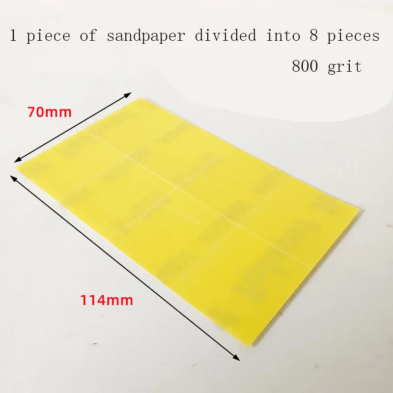 33mm/27mm Japan ATPRO Handheld Grinding Block Kit Car Paint Surface Polishing Tool Kit Backing Sandpaper Self-adhesive 800grit