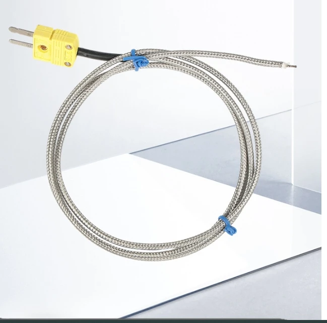 Quartz Fiber 1000 Degree High Temperature Compensation Wire K Type 1000 ℃ Thermocouple Temperature Measurement Wire Furnace