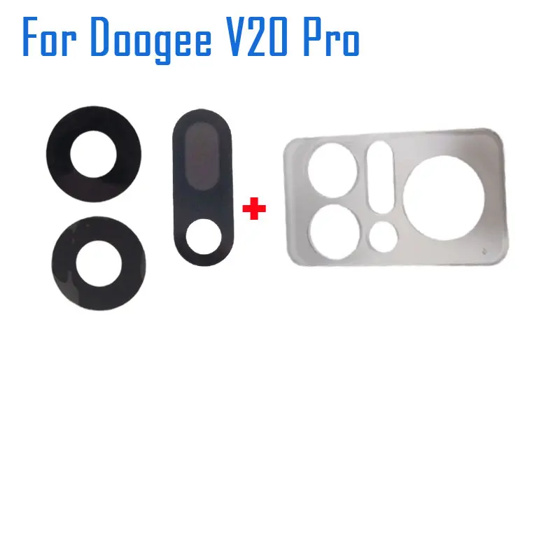 New Original DOOGEE V20 Pro Rear Main Camer Lens Night Vision Camera Lens Glass Cover Decoration Parts For DOOGEE V20 Pro Phone