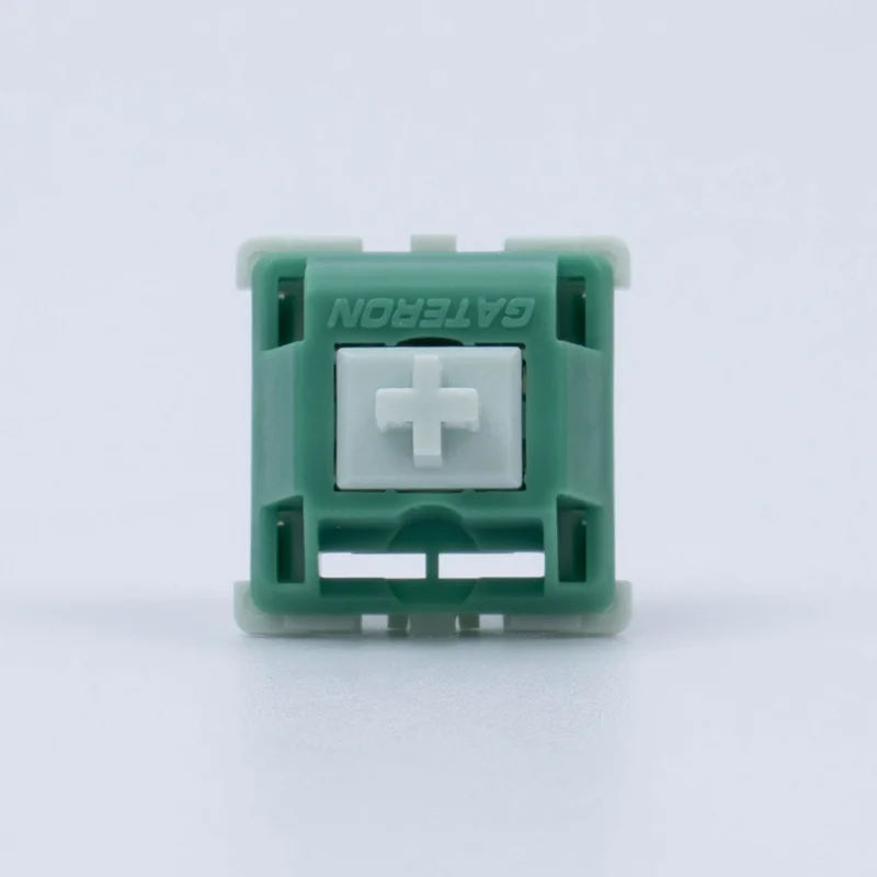 GATERON Green Apple Switch Full POM Heavy Tactile Switch Plug in 5 Pin 62g  DIY Hotswap Gaming Mechanical Keyboard