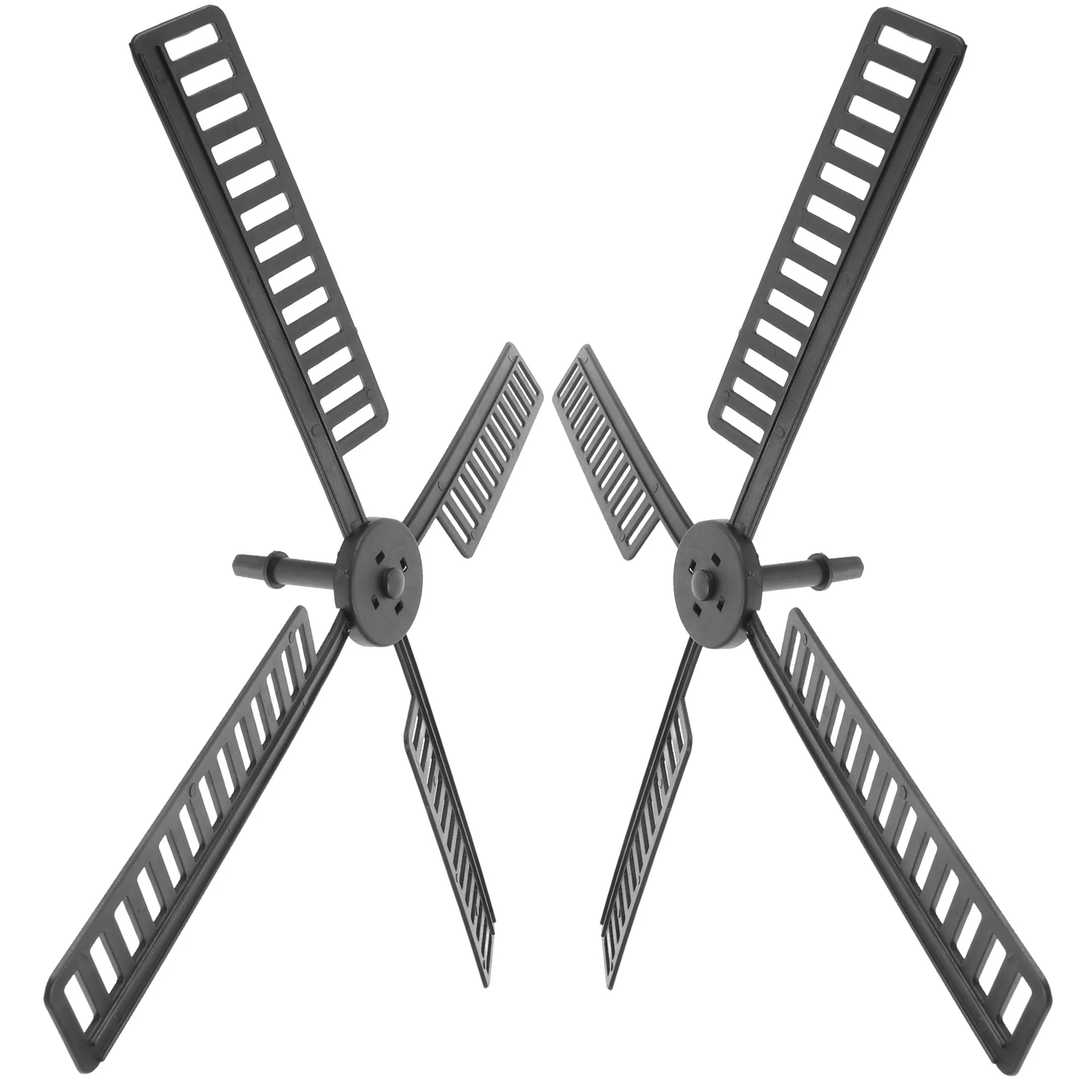 

2 set Solar Windmill Lighthouse Accessories 20 5x20 5cm Outdoor Garden Decor Plastic Rotating Blades Mini Model Yard Parts