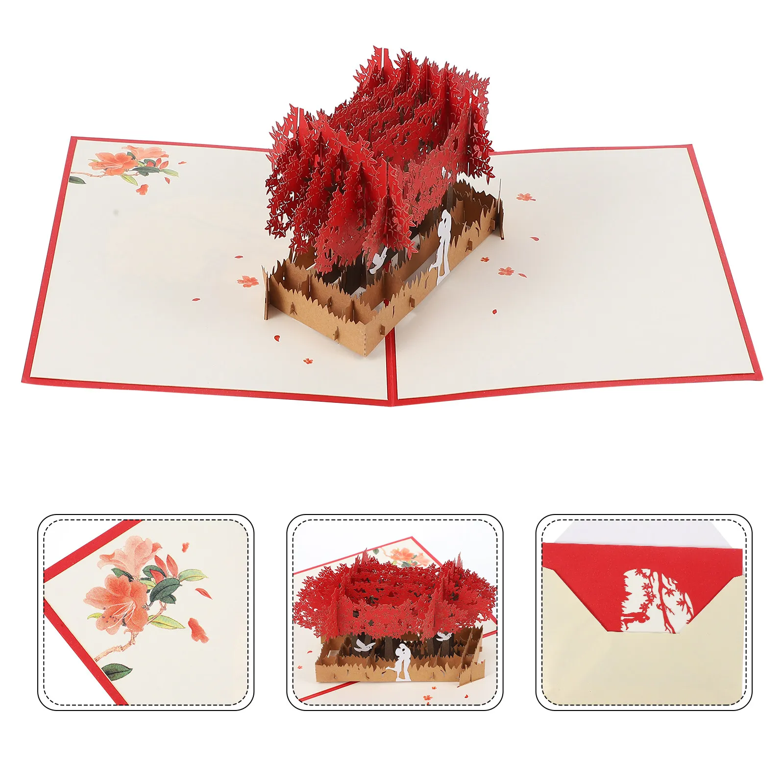 

Романтические 3D-открытки с птицами-кукушками, поздравительные открытки ко Дню святого Валентина, открытки с любовными пожеланиями для влюбленных, партнёров, друзей, благодарственные открытки